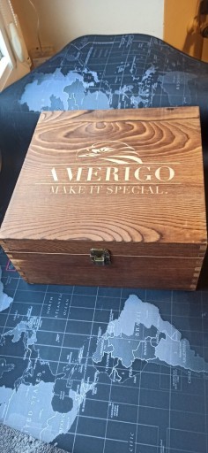 Zdjęcie oferty: Amerigo zestaw do Whiskey kamienie lodowe 