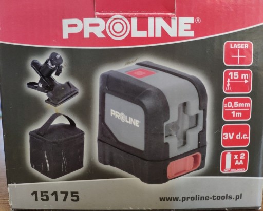 Zdjęcie oferty: LASER KRZYŻOWY PROLINE 15175 Pełny Zestaw