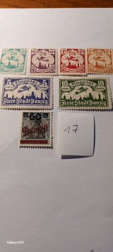 Zdjęcie oferty: WM Gdańsk znaczki 1921