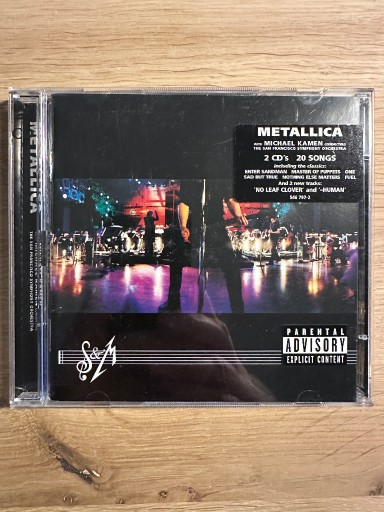 Zdjęcie oferty: Metallica S&M  wydanie dwupłytowe CD 