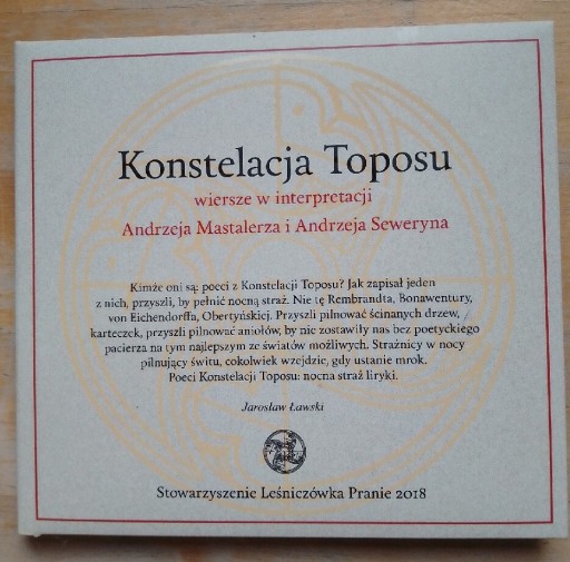 Zdjęcie oferty: Konstelacja Toposu - wiersze (Topos) CD 