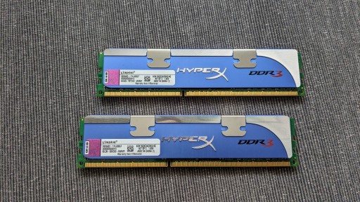 Zdjęcie oferty: Pamięć RAM Kingston HyperX khx1600c9ad3k2/4g DDR3