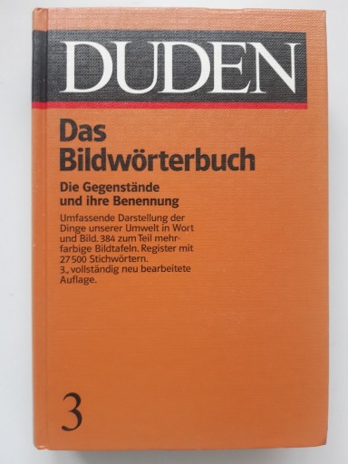 Zdjęcie oferty: Duden Das Bildwörterbuch