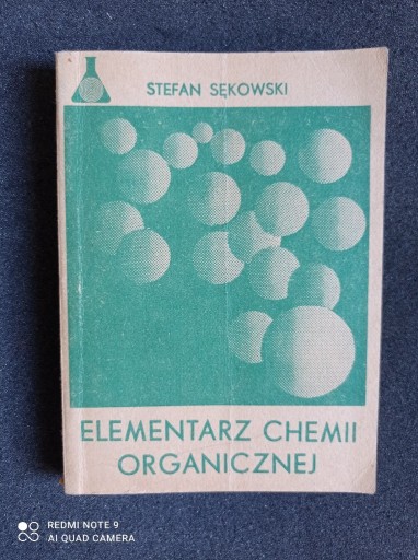 Zdjęcie oferty: Elementarz z chemii organicznej - Stefan Sękowski 