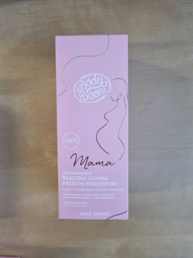 Zdjęcie oferty: BodyBoom Mama ujędrniająca mleczna oliwka ciąża