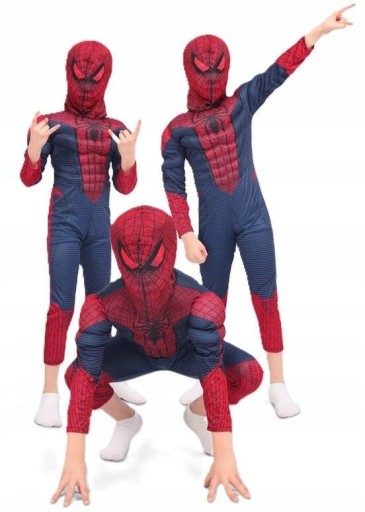 Zdjęcie oferty: Strój, kostium Spiderman rozmiar 122-128