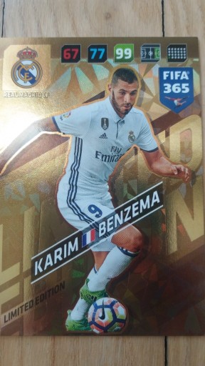 Zdjęcie oferty: FIFA 365  2018 LIMITED BENZEMA