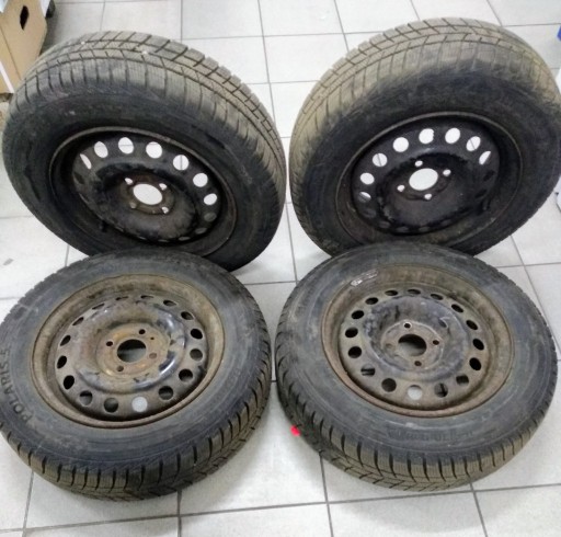 Zdjęcie oferty: 4x Opony Barum Polaris 5 165/70R14 + felgi stalowe