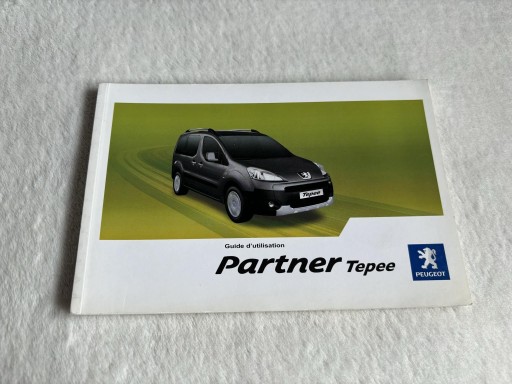 Zdjęcie oferty: Instrukcja Francuska Peugeot Partner Terpee