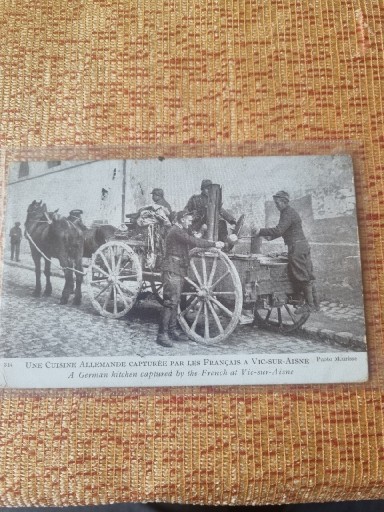 Zdjęcie oferty: Kartka pocztówka kuchnia polowa 1915