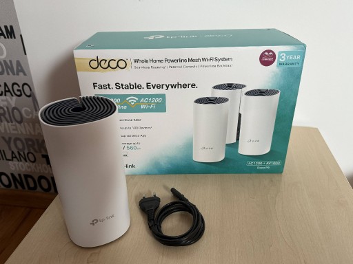 Zdjęcie oferty: Access Point, Router TP-Link Deco P9 802.11ax (Wi-Fi 6) 3-pack