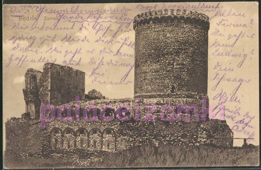 Zdjęcie oferty: BĘDZIN Ruiny zamku 1914