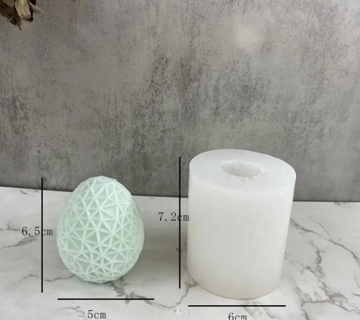 Zdjęcie oferty: Forma silikonowa pisanka jajko Wielkanoc do świec