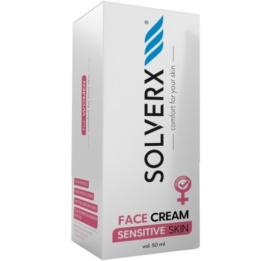 Zdjęcie oferty: Solverx Sensitive Skin krem do twarzy, 50 ml