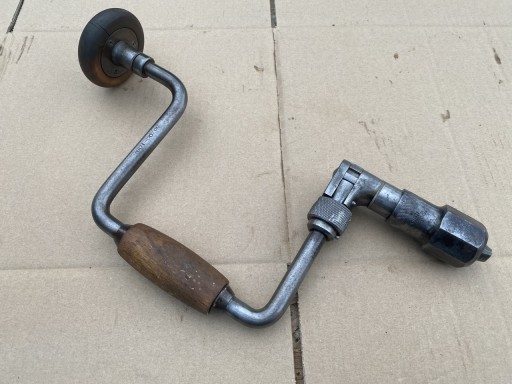 Zdjęcie oferty: Stara zabytkowa Angielska wiertarka ręczna