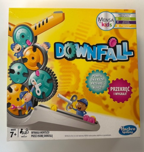 Zdjęcie oferty: Gra DOWNFALL Mensa for Kids HASBORO