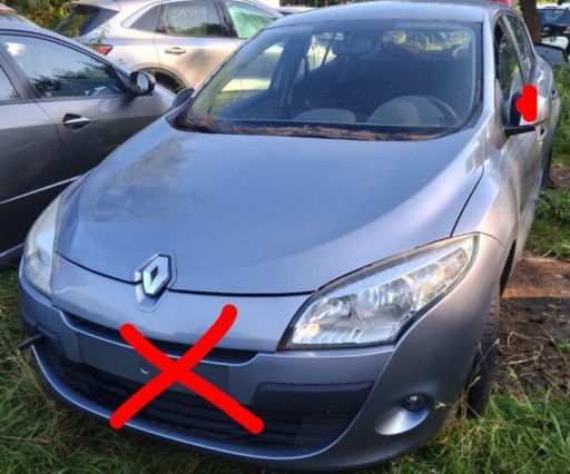 Zdjęcie oferty: Renault Megane 3 części kod lak TERNR