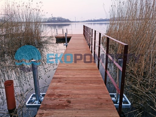 Zdjęcie oferty: Pomost pływający 15m długi - 26,4mkw z modrz. pol