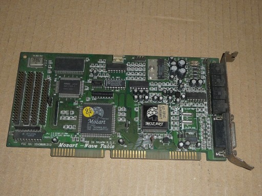 Zdjęcie oferty: Karta dźwiękowa ISA Mozart Wave Table
