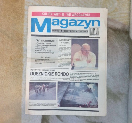Zdjęcie oferty: Magazyn Dziennik Dolnośląski 22-29.08.1991