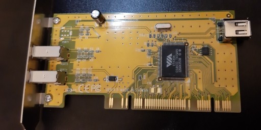 Zdjęcie oferty: Kontroler firewire IEEE1394 PCI VIA VT6306