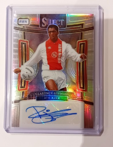 Zdjęcie oferty: Clarence Seedorf Panini Select autograf Ajax