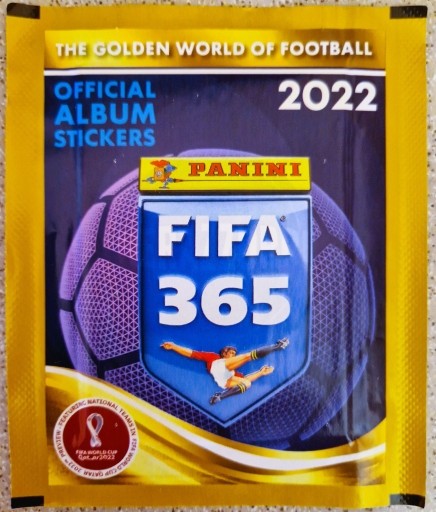 Zdjęcie oferty: FIFA 365 SASZETKA Z NAKLEJKAMI 2022 NAKLEJKA 