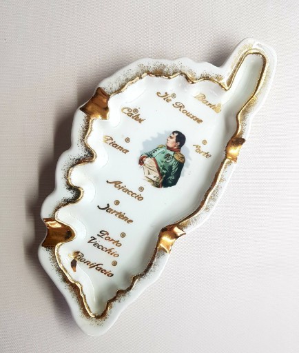 Zdjęcie oferty: Popielnica ozdobna, porcelana francuska, Napoleon