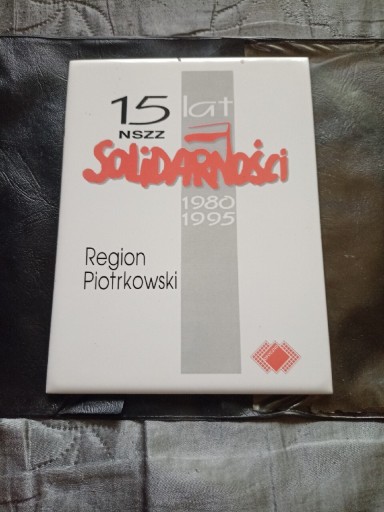 Zdjęcie oferty: Płytka ceramiczna 15 lat Solidarności . 