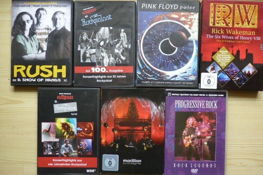 Zdjęcie oferty: Prog rock koncerty DVD