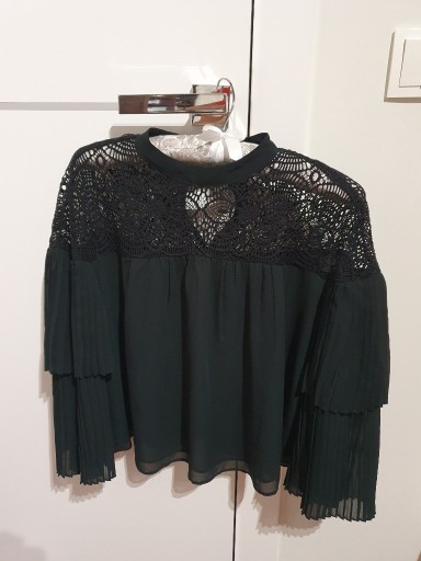 Zdjęcie oferty: Abercrombie  & Fitch strojna czarna  bluzka S/M