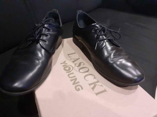 Zdjęcie oferty: Buty dla chłopca rozmiar 35, Lasocki Young, czarne