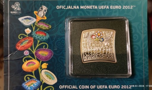 Zdjęcie oferty: 20 zł (2012) * Oficjalna Moneta UEFA EURO 2012
