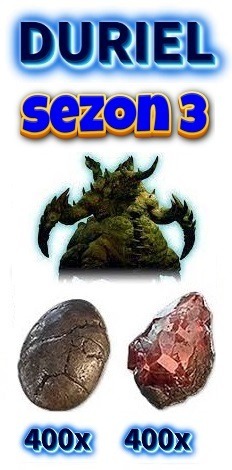 Zdjęcie oferty: Diablo 4 SEZON 3 Duriel Shard Agony Slick Egg