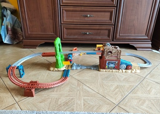 Zdjęcie oferty: Fisher Price Tomek i Przyjaciele Zestaw Ucieczka ze złomowiska FBK08 tory