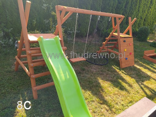 Zdjęcie oferty: Plac zabaw Huśtawka Ogrodowa drewniana Dziecięca