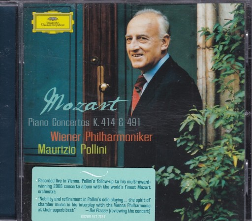 Zdjęcie oferty: Mozart / Piano Conc 12,24 / Pollini , Wiener