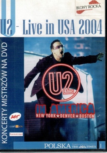 Zdjęcie oferty: U2 Live in USA 2004