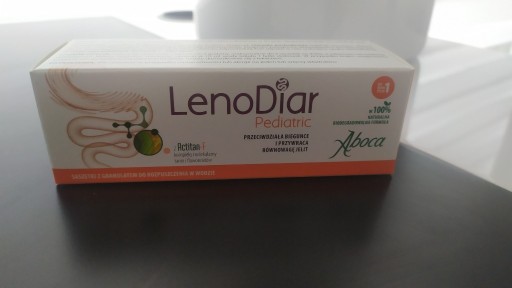 Zdjęcie oferty: LENODIAR PEDIATRIC 4 saszetki