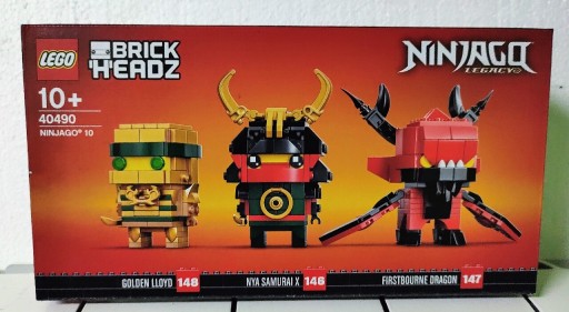 Zdjęcie oferty: 40490 Lego BrickHeadz NINJAGO 10 lat