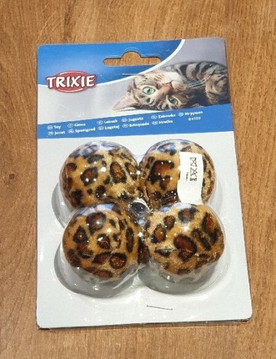 Zdjęcie oferty: Trixie piłki leopard dla kota