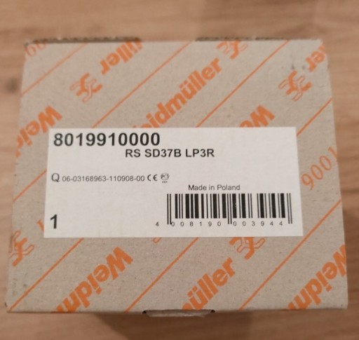 Zdjęcie oferty: Weidmuller RS SD37B LP3R