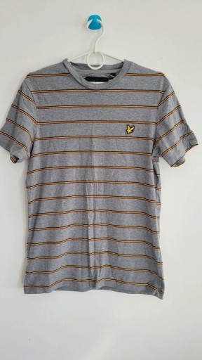 Zdjęcie oferty: Lyle & Scott szara męska bluzka w paski S