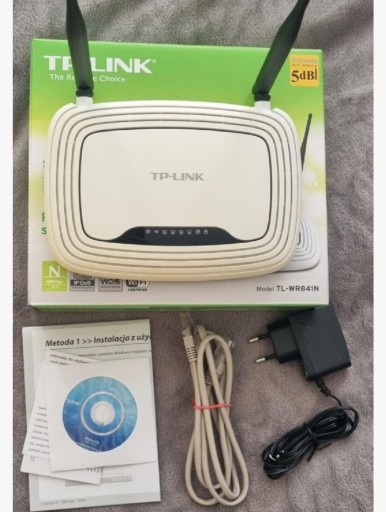 Zdjęcie oferty: Router TP-LINK  TL-WR841N, DO 300 Mb/s