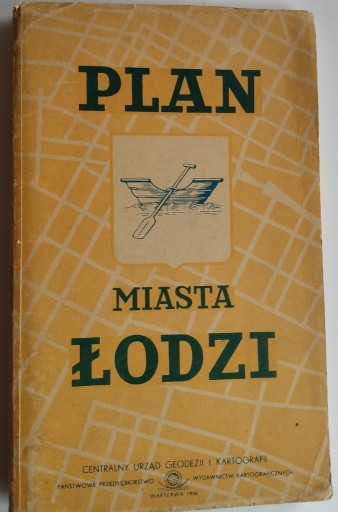 Zdjęcie oferty: Łódź plan miasta 1958 rok duża mapa