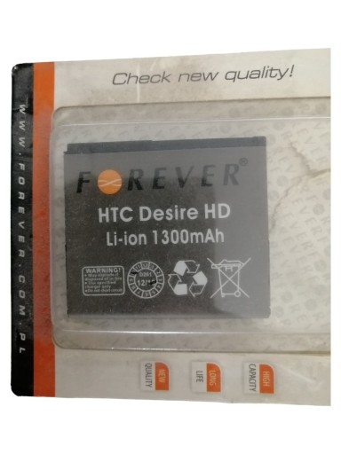 Zdjęcie oferty: Bateria do telefonu HTC Desire HD 1300 mAh