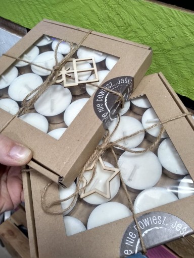 Zdjęcie oferty: Podgrzewacze TEALIGHT 100% wosku sojowego 16 szt