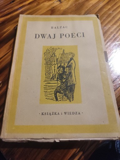 Zdjęcie oferty: Dwaj Poeci Balzac 