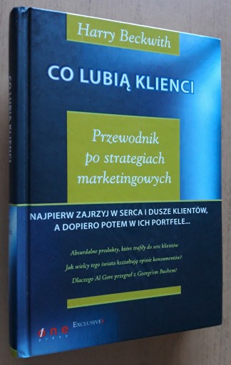 Zdjęcie oferty: Co lubią klienci - Harry Beckwith  