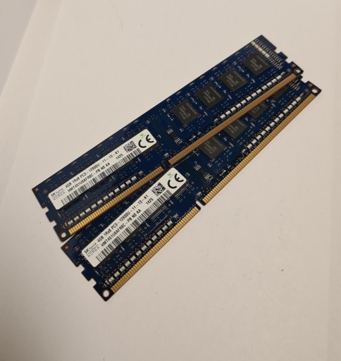 Zdjęcie oferty: Pamięć RAM HYNIX 2x4GB (8GB) 1600MHz